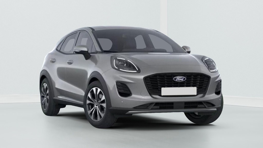 Ford Puma MHEV 125 Titanium P-Hiver LED Cam 17p neuf, Argent