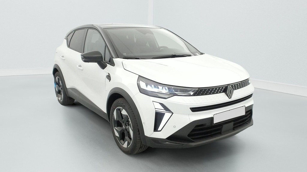Renault Captur E-Tech full hybrid 160 ch Techno neuf, Gris Cassiopée / Toit Noir Étoilé