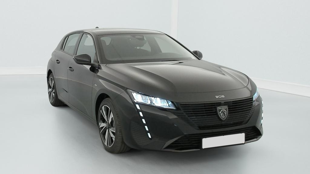 Peugeot 308 PHEV 180 E-EAT8 ACTIVE PACK 0 km immatriculée en 2023, Noir Perla Nera