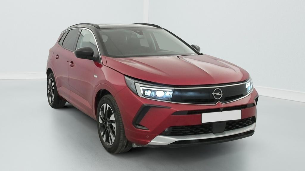 Opel Grandland 1.2 Turbo 130 ch BVA8 Elegance Business 0 km immatriculé en 2023, Rouge Karmin / Toit Noir