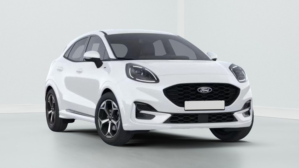 Ford Puma 1.0 EcoBoost 155 ch mHEV S&S Powershift ST-Line neuf, Blanc