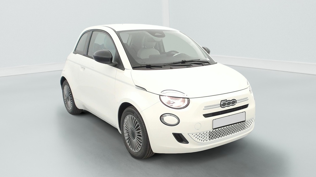 Fiat 500 1.0 65 ch Hybride Icone neuve, Ice White