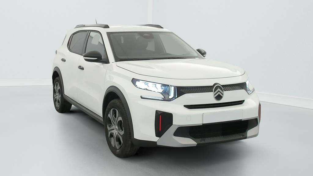 Citroën C3 Aircross Hybride 145 ch Aut Plus neuf, Blanc Banquise
