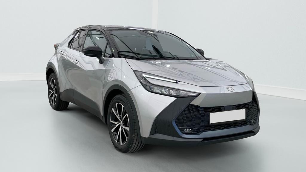Toyota C-HR Hybride 140 Graphic neuf, Bi-Ton Gris Argent / Toit Noir